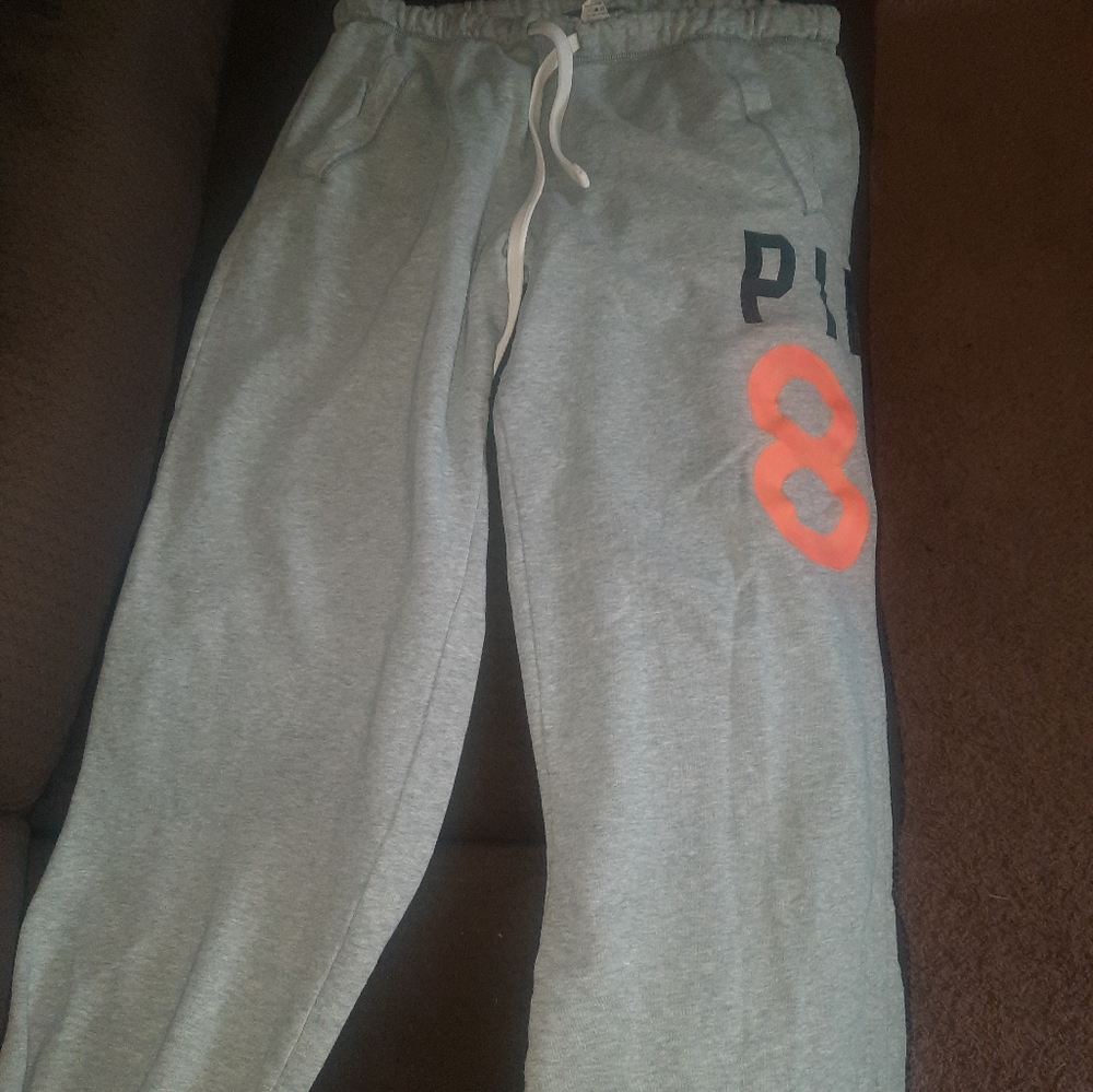 Vs pink boyfriend Sweatpants med